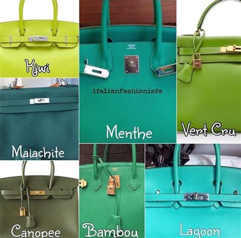 hermes green|Hermes handbags color chart.